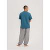 Budhi Mudra Diagonal Jogger Pants  Dark Melange Grey