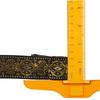1.3 Inch Wide Jacquard Woven Fabric Ribbon Fringe Trim Flat Gold Gold Glitter Embroidery Ribbon Lace Accessories