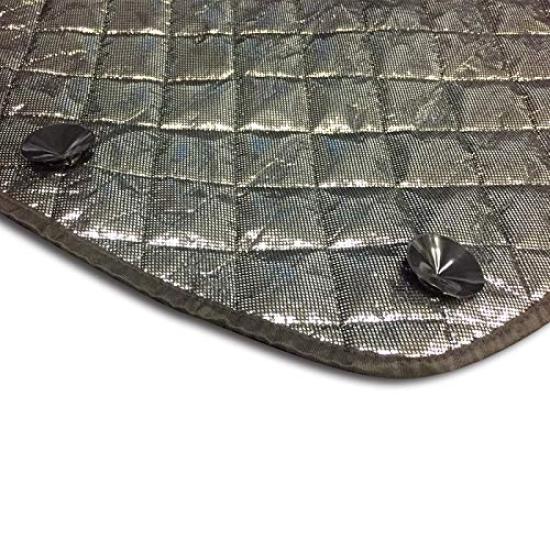 Viz Truck Sunshades for Toyota Dyna 2009 Front and Set of with Storage Bag (May - Present), Side, 3,