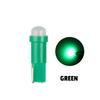 10/50pcs T5 LED W3W Car Wedge Dashboard Light Gauge Instrument Lamp Indicator Reading Light White Blue Green Yellow 12V