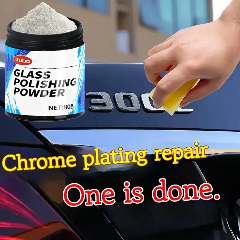 Glass Polishing Powder - Restores Glass Transparency and Clarity, Safe Formula Won't Damage Glass, Universal for Various Types O