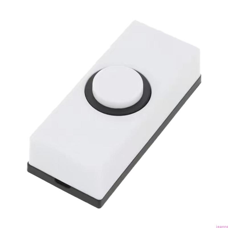 Wiring Door Bells Push Button Lighted Doorbell Switches for Most Door Bells белый