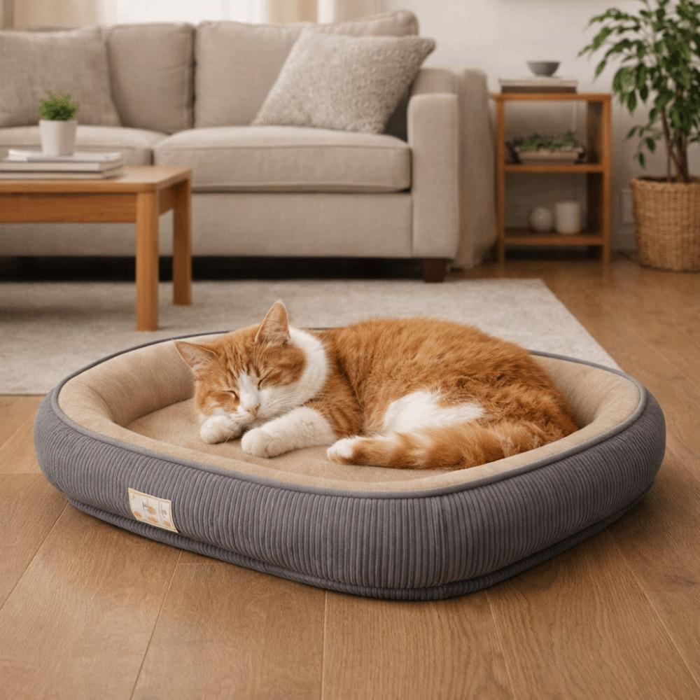 Universal Heighten Thickened Pet Bed Warm Comfortable Cat Puppy Nest Wear Resistant Removable Pet Sofa Bed Four Seasons