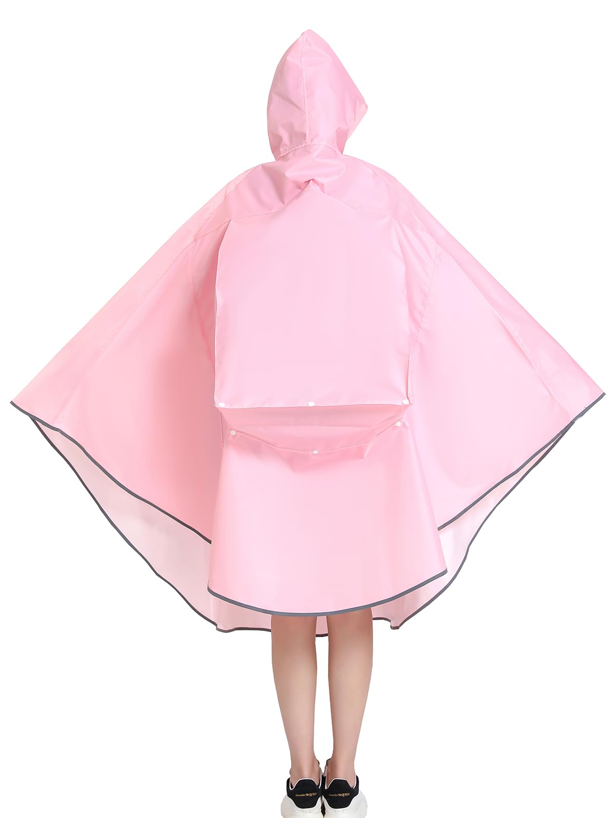 

Рюкзак для велосипеда дождь дождь для мужчин и для поездок на работу или для бедствия для поездок в школу или вода быстро легко хранить [AISHITE] пончо, розовый