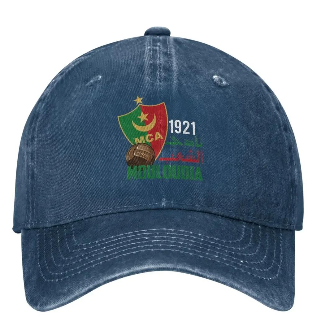 Morocco MC Alger Football Fans Denim Baseball Cap Kpop Rock Trucker Hat Summer Men Women Vintage Sun-Proof Snapback Cap
