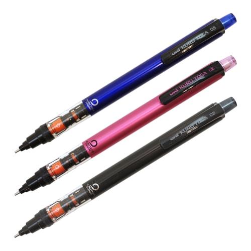 Mitsubishi Pencil Mechanical Pencil Kurtoga 0.5 Pipe Slide Pink M54521P.13