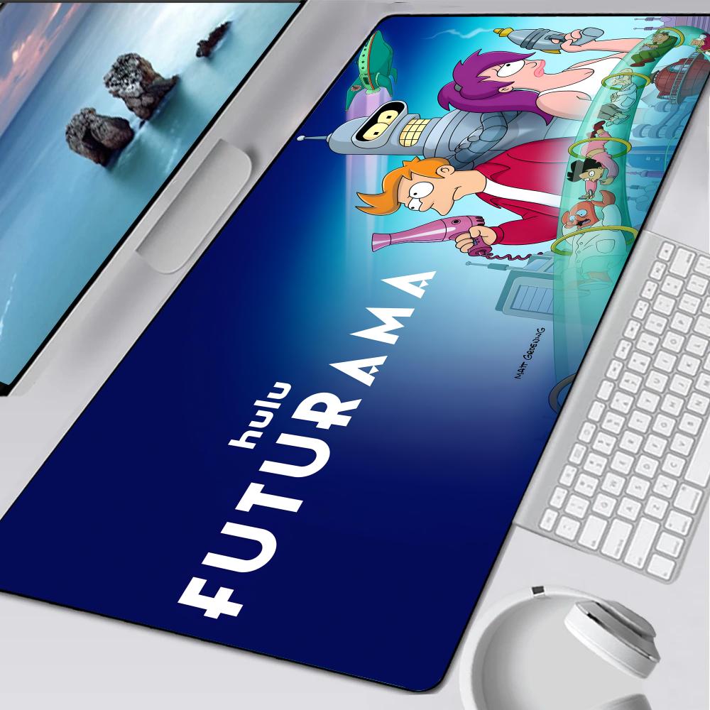 Futurama Anime B-Bender Tappetino Mouse Tappetino Gomma Laptop Xxl Mousepad Notebook Giocatore Tavolo Computer Accessori Gaming