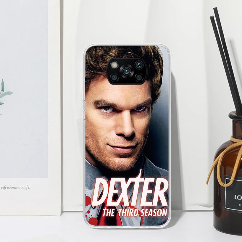 TV Show Dexter Morgan Phone Case For Xiaomi Poco X7 X6 X5 M7 M8 Pro F7 Ultra Redmi 15C 15 13C 13 12C 12 10 10C 10A Art Fundas Po