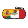 Cute Cartoon Glasses Case Spanish Flag Accessories  Zipper  Sunglasses Storage Box Cartoon Glasses Box