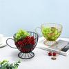 Metal Wire Coffee Capsule Holder Large Capacity Fruit Snack Storage Rack K Cup Organizer  Bar