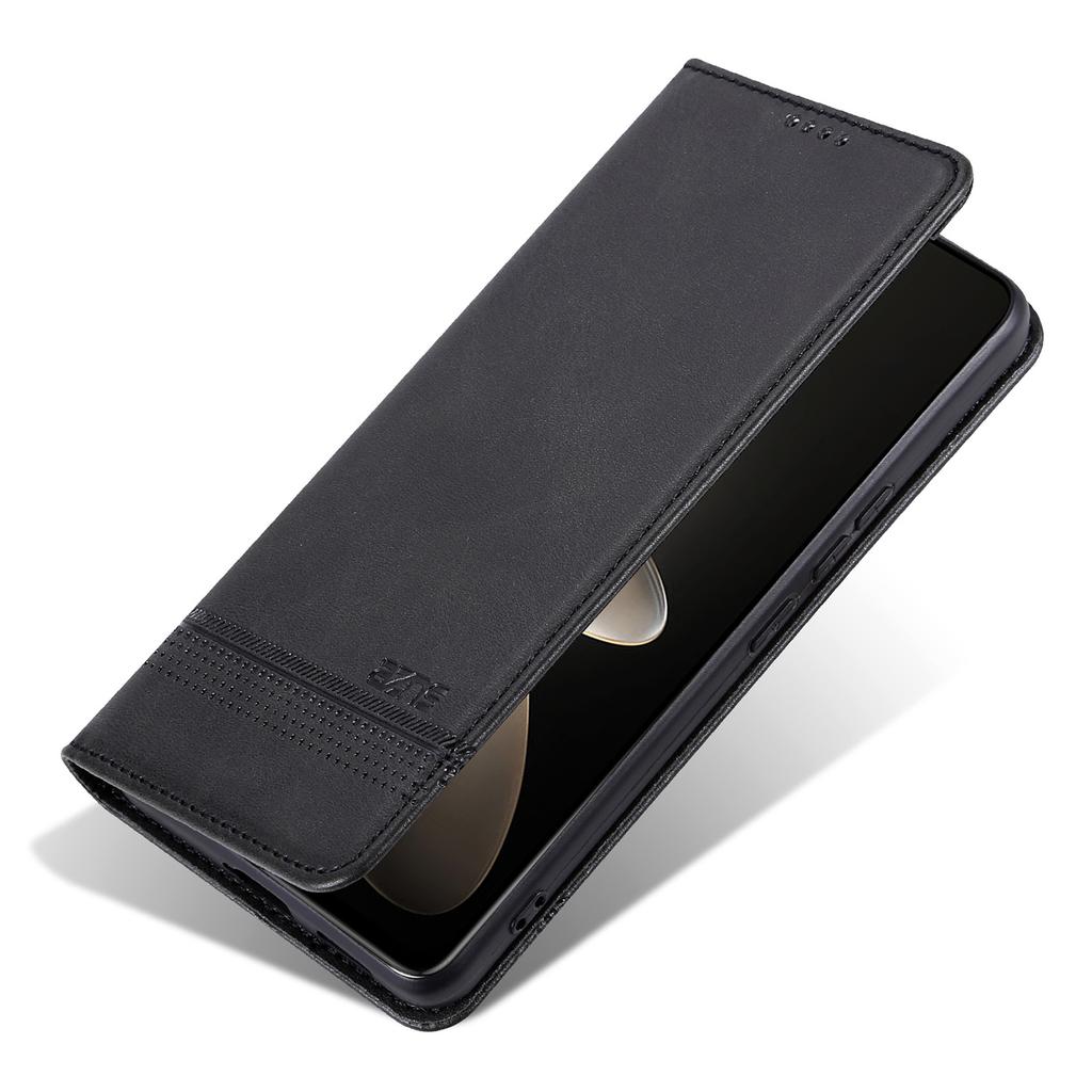 For Oppo Reno12 5G (Global) Phone Case Cowhide Texture PU Leather Phone Cover