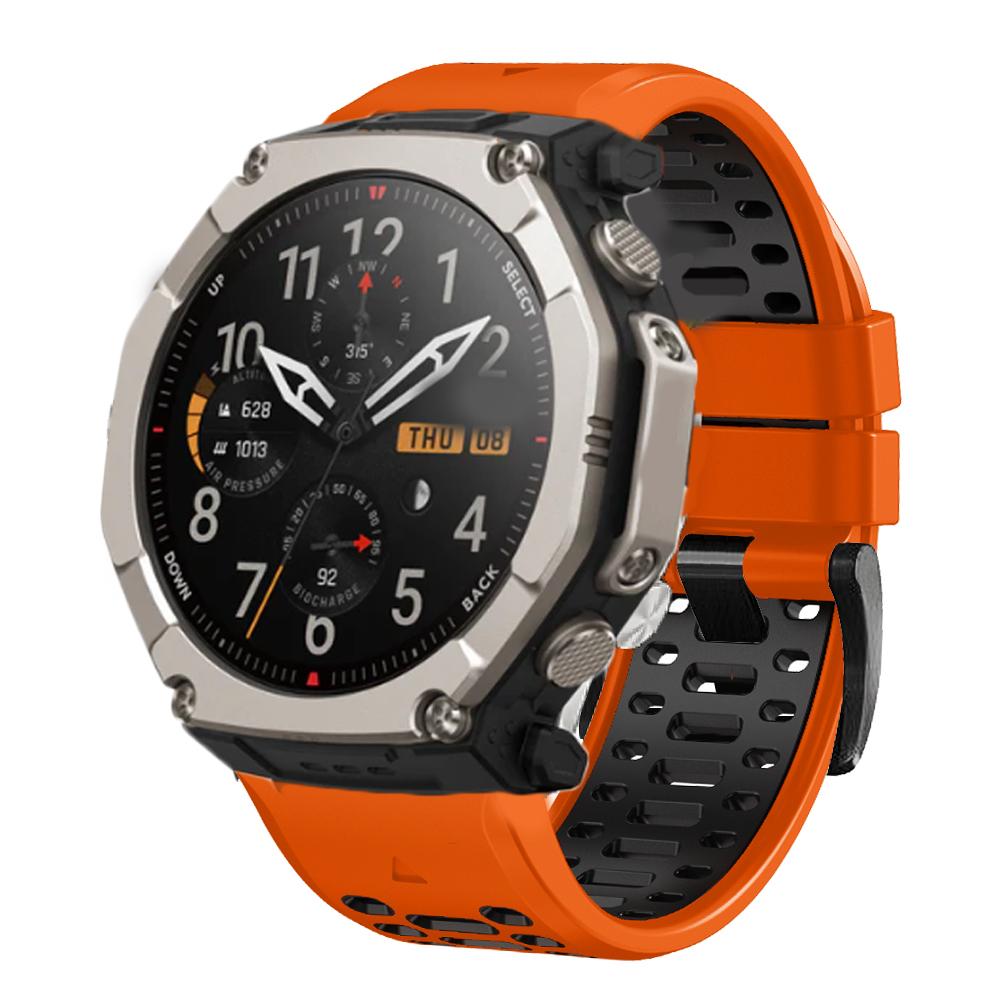 Quick release 26mm Waterproof Silicone Strap For Amazfit T-Rex Ultra 2 51mm Replacement Bracelet For Garmin Fenix 8 Pro 8 7 51mm