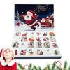 2025 Christmas Advent Calendar Empty Box DIY Craft Kit Holiday Countdown Surprise Gift Festive Season Home Decor Unboxing Fun