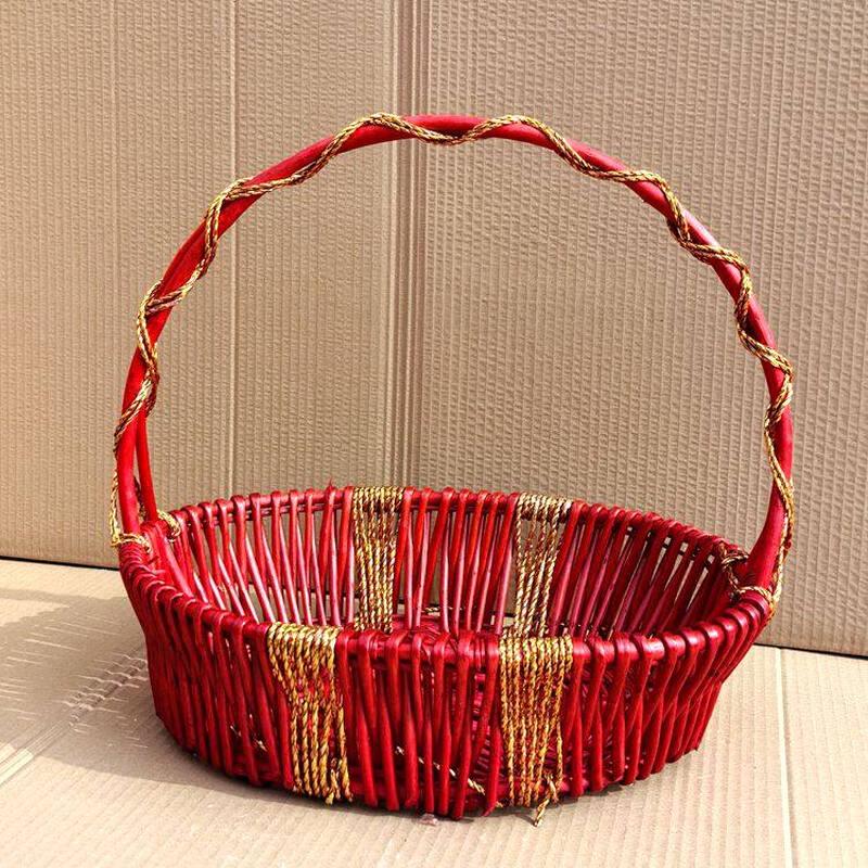 Yuzhuxun Wicker Fruit Gift Basket