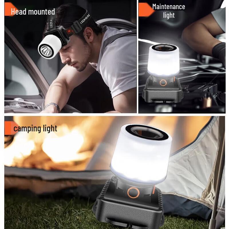 Nufeng Outdoor Rechargeable LED Headlamp