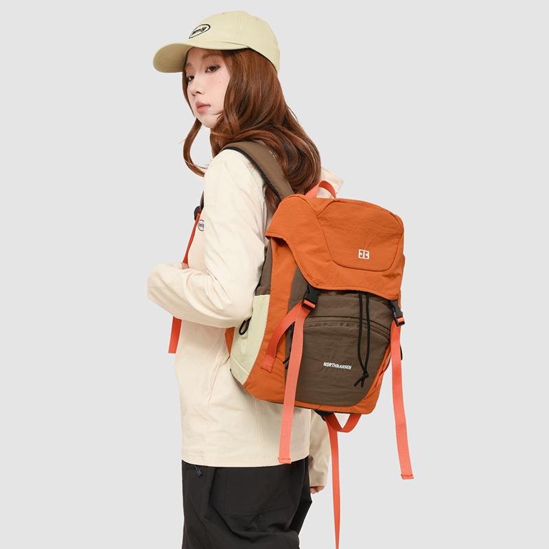 Student Schoolbag Lightweight Splicing Outdoor Sports Backpack Large Capacity Backpack