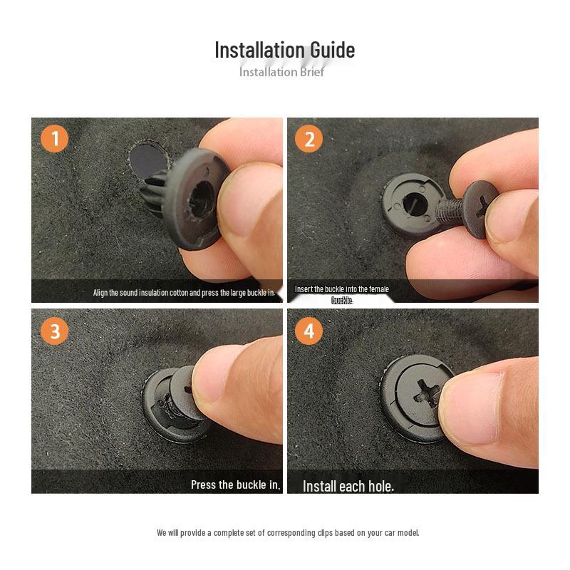 Engine Hood Sound Insulation for 2008-2013 Toyota Yaris - New Lining