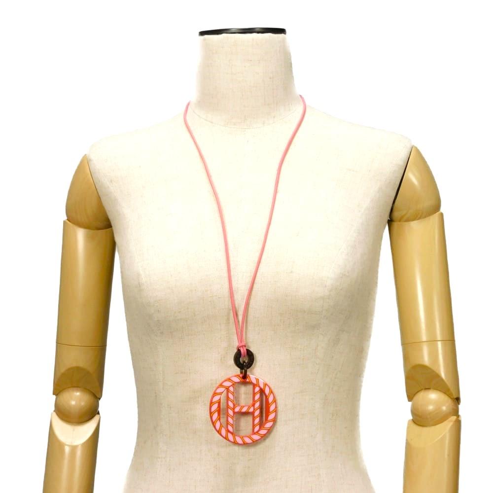 Used 9212 H Equipe Nautic 7984 H mark H logo Pink Red Unused Rope 13858 Lacquer Tropic Unisex from Japan AUTHENTIC