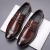 Men's Shoes 2025 Summer New Daily Work Casual Leather Shoes Men's Soft Sole Soft Surface Business Dress Leather Shoes