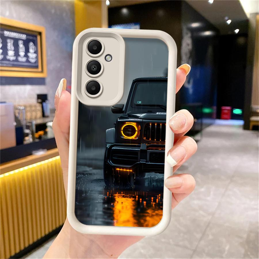 Luxury Stylish Supercar Phone Cover Case for Samsung Galaxy A16 A26 A32 A23 A56 A51 A73 A12 A13 A35 A36 A15 A71 A72 A34 A53 A54