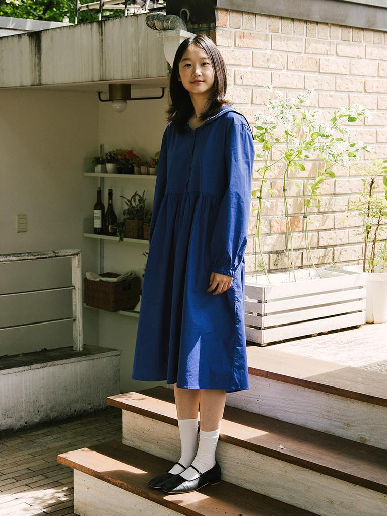 VINCENT NAVY Positano Sailor Dress_Blue