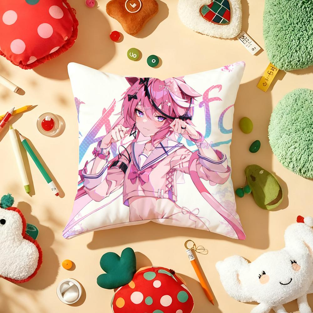 F-Fate A-Apocrypha Astolfo Anime Pillow Case Plush Fabric Soft Double-Sided Printed Sofa Warm Winter Home Gift Cushion Cover