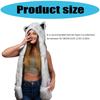 Soft Plush Fleece Hat For Role Play Costume Accessories Warm Winter Cosplay Party Indoor Outdoor Use