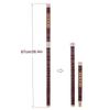 Pluggable Bitter Bamboo Flute Dizi Traditional Handmade Chinese Musical Woodwind Instrument Key of C Study Level