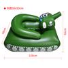 Inflatable Water Tank Pool Float - PVC MilitaryThemed Spray Gun Toy for Kids' Outdoor Swimming Fun
