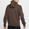 Nike Sweatshirts Men's Brown Hooded Moderate 623453-237