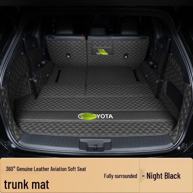 Kompletní krycí rohož do kufru pro 7místnou Toyotu Highlander - Vše v jednom interiérový doplněk