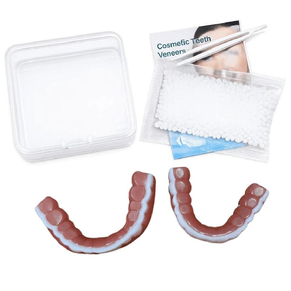 Confident Smile Silicone False Teeth Whitening Cosmetic Dental Veneer  Dental Teaching