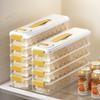 Food-Grade Dumpling Storage Box for Freezer - Keeps Dumplings and Wontons Fresh In Refrigerator or Freezer