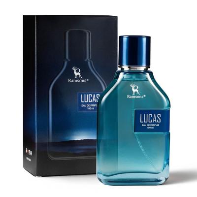 Ramsons Lucas Perfume Spray for Men - 100ml | TN - Cirtus, Aqua, Herbal, Pine & Green |