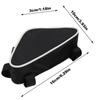 Motorcycle Storage Bags 2X Motorcross Tool Side Bag Motorcycle Frame Bag Seat Tube Accessories Storage Package For Motorcross