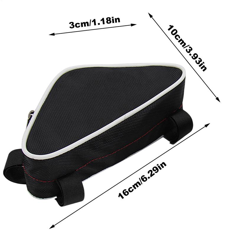 Motorcycle Storage Bags 2X Motorcross Tool Side Bag Motorcycle Frame Bag Seat Tube Accessories Storage Package For Motorcross