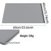 Cross-border Silicone Coffee Machine Mat: Non-Slip, Heat Insulation, Large Drying Tray for Bar or Dining Table