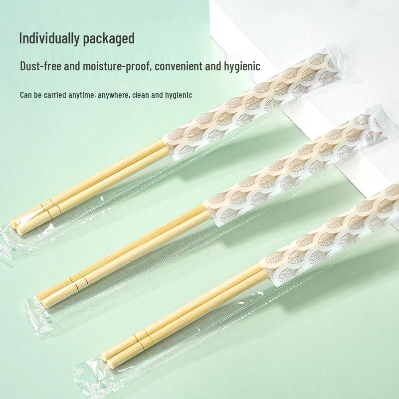 

Individually Wrapped Disposable Bamboo Chopsticks