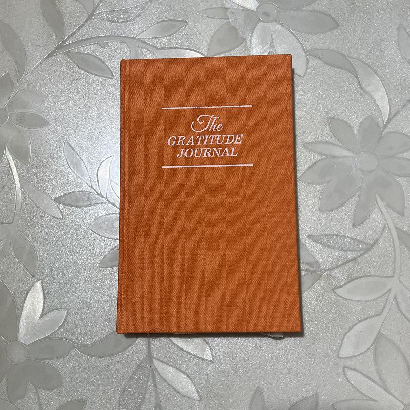 Cross-border Gratitude Journal A5 Linen Cover Notebook