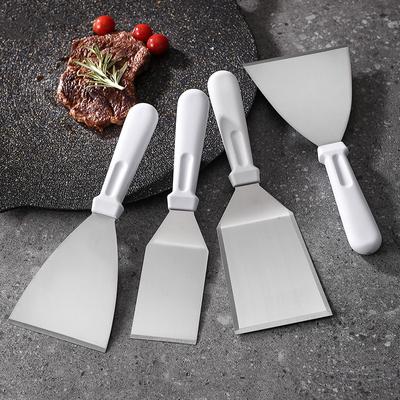 1pc Kitchen Utensils, Stainless Steel Cooking Spatula, Deep Fried Plate Grill Pancake Steak Spatula, Pizza Cake Transfer Spatula