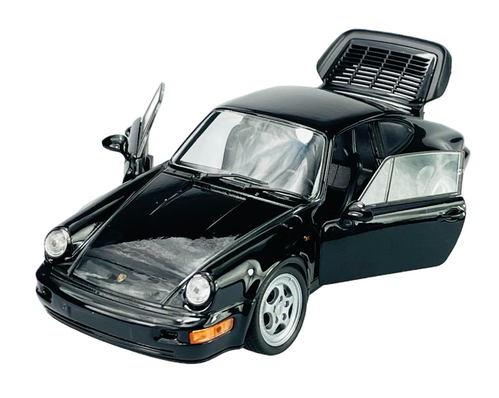 WELLY PORSCHE 911 964 TURBO BLACK 1:24 24023