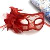 Multicolor Feather Mask Flower Masquerade Ball Mask  Holiday Costume Accessories