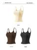 Women's Sling Vest with Chest Pads - Versatile One-Piece Bra Top