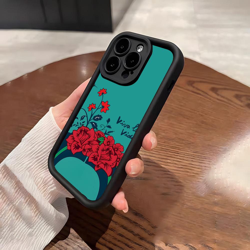 Fashion F-Frida Kahlo Phone Case For IPhone 17 Pro Max 15 Pro 16 14 Plus 12 13 Mini 11 Pro Shockproof Soft Cover