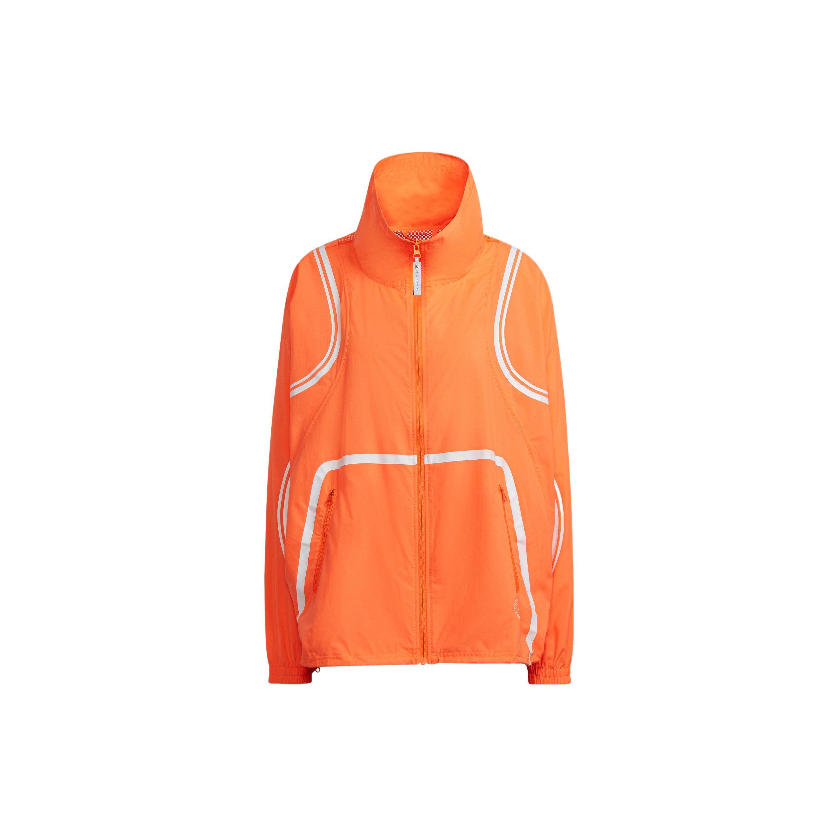 adidas by Stella McCartney Women s TruePace Woven Jacket Orange HB6079 XXS