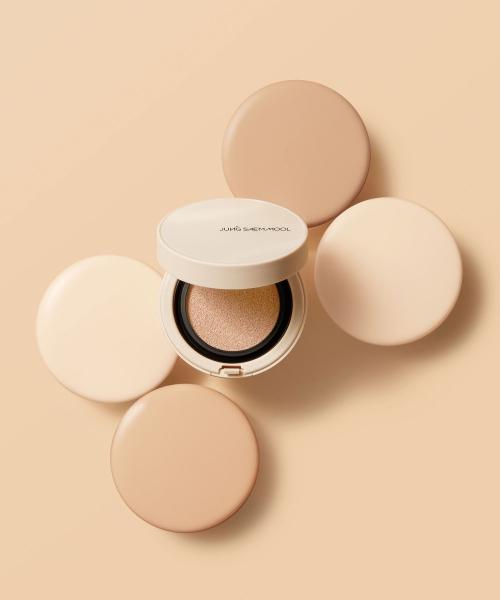 [Jungsaemmool] Jung Saem Mool Skin Nuder Coverlayer Cushion Refill Duo + 3 Mini Bases