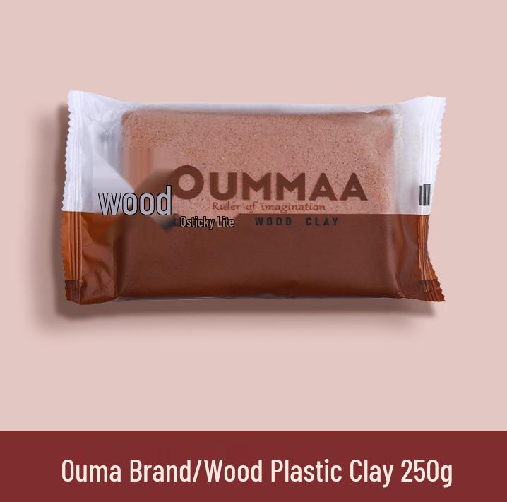 Ladoll White Air-Dry Clay Kit 500g - No-Bake DIY Stone Clay for Figures