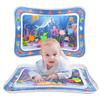 1Pc Blue Dolphin Inflatable Pvc Playing Mat Baby Play Water Mat Toddler Pad Kids Early Education Activity Toys Mat Cushion Gift