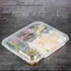 Horned Pansy 1500ml Disposable Lunch Box with Lid