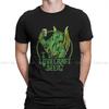 I LOVECRAFT BEER  Cthulhu Mythos Tshirt Graphic Punk T Shirt Streetwear Homme Pure Cotton Ofertas Short Sleeve Tops